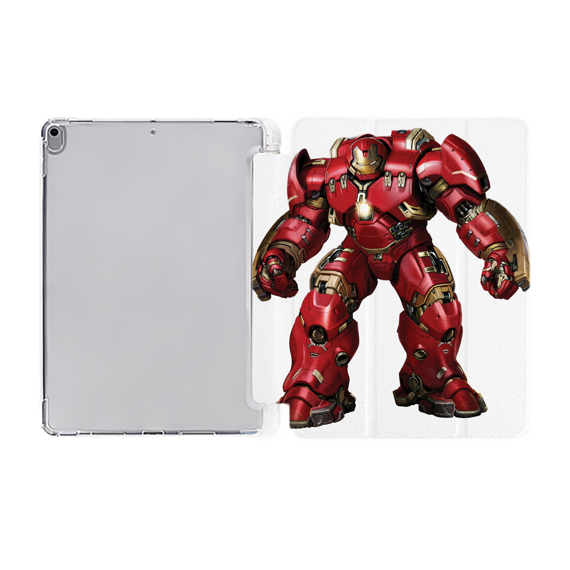 （画像用） アベンジャーズ The Avengers IPad ケース ペン収納付き 三つ折りスタンド PUレザー×シリコン 対応機種9.5/10.5/10.9インチ